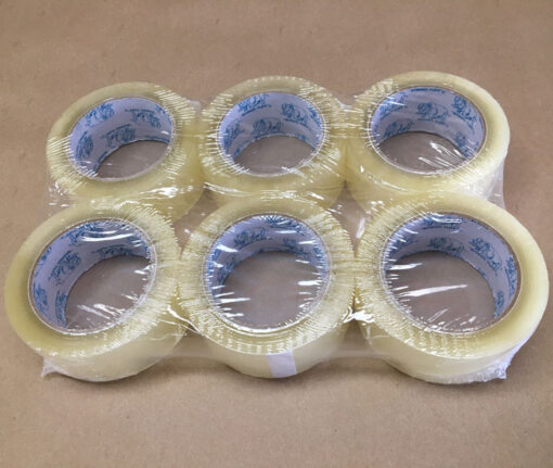 Clear Packing Tape 6 rolls