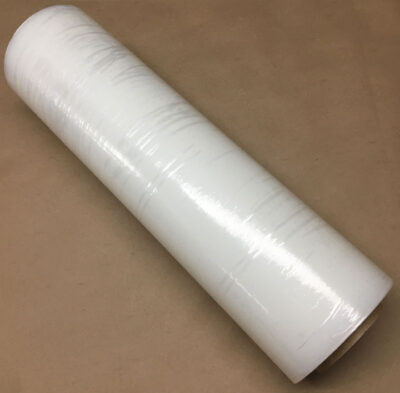 Clear Plastic Packing wrap 19 mircon thick 450mm by 425m