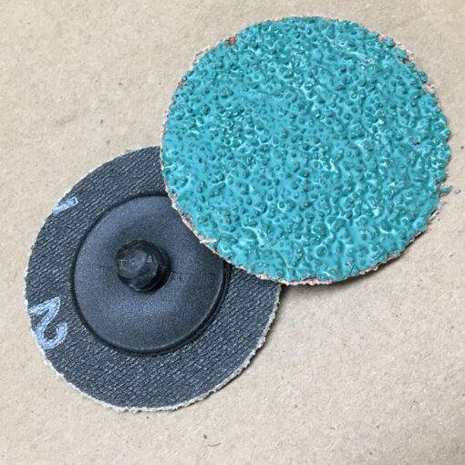 Roll-on Sanding disk 2 inches 24 grit