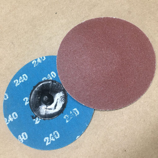 Roll-on Sanding disk 3 inches 240 grit